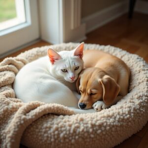flux dev a serene and intimate scene featuring a plush snowywh 1